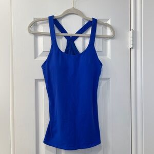 Athleta Royal Blue Tank Top